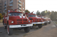 В Крыму состоялись первые состязания по пожарному биатлону