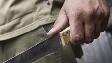 Житель Симферополя сел на два года за угрозу ножом полицейским