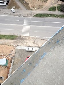 В Севастополе рабочий сорвался с 11-го этажа