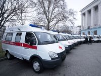 Сергей Аксёнов вручил ключи от новых автомобилей скорой помощи станциям экстренной медицинской помощи