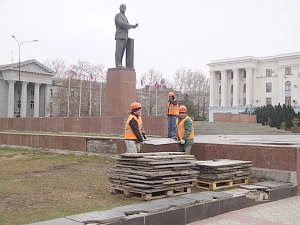 В Симферополе началась реконструкция главной площади