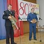 Правоохранители Красногвардейского района поздравили коллектив районной газеты с 80-летим юбилеем издания