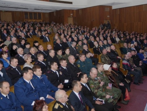 В Столице Крыма прошло собрание, посвященное Дню защитника Отечества