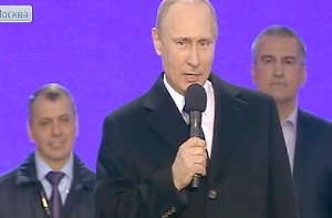 Путин: Присоединение Крыма — это возвращение к истокам нашей духовности и государственности