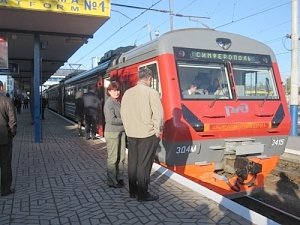 Новые пригородные поезда и электрички будут курсировать в Крыму с 1 апреля