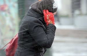 Сегодня и завтра в Крыму пройдут сильные дожди и мокрый снег
