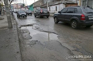 Подрядчиков на ремонт дорог в Столице Крыма выберут без конкурса,– Аксенов