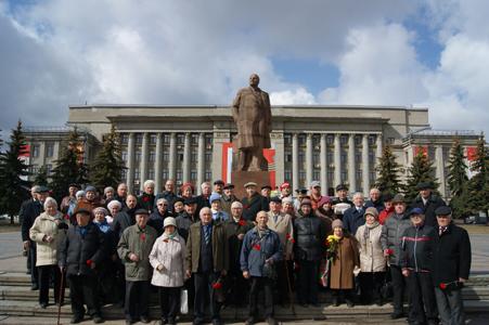 Кировчане отметили юбилей В.И. Ленина