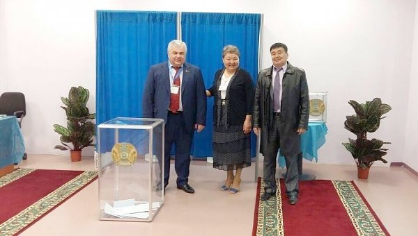 От первого лица. К.К. Тайсаев рассказал, как проходили выборы в Казахстане