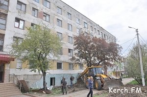 В Керчи общежитие два месяца без света