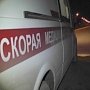 В Крыму столкнулись автомобили «скорой» и полиции