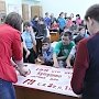 Комсомольская акция «Копия Знамени Победы» шагает по Белгородской области