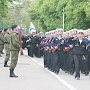 На репетиции парада в Севастополе прошли колонны техники