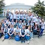 Слёт волонтёров — участников военно-морского парада Победы в Севастополе — стартовал в Крыму