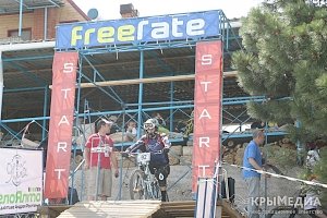 Киевлянин одержал победу в международной велогонке в Ялте