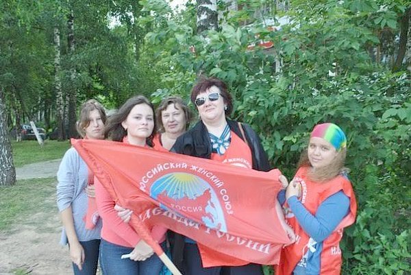 Нижегородское отделение ВЖС "Надежда России" знакомится с избирателями