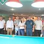 В Крыму прошёл турнир по русскому бильярду между сотрудников МЧС России