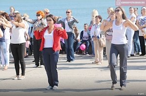 В Керчи отметили день Всероссийский день ходьбы