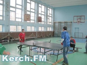 В керченском техникуме прошло первенство по настольному теннису