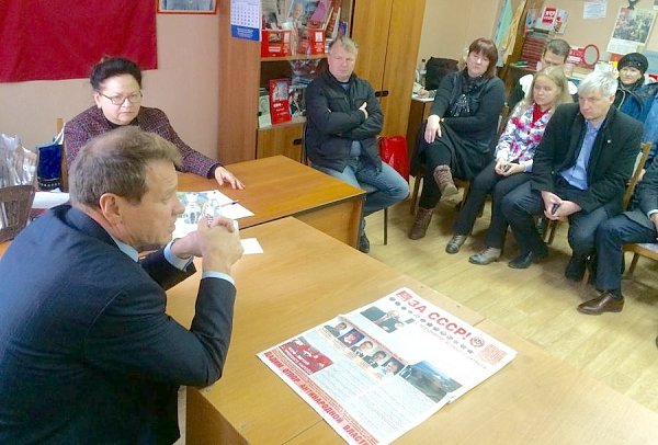 Депутат-коммунист Александр Тарнаев проводит рабочую поездку по Нижегородской области