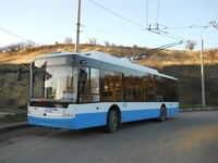 Информация о движении троллейбусов в Симферопольском районе