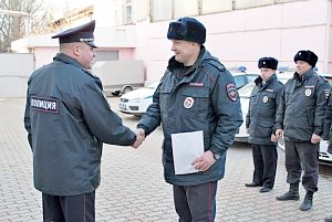 Группы задержания Управления вневедомственной охраны МВД по Республике Крым получили автомобили