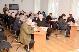 Общественный совет при МВД Республики Крым подвел итоги проделанной работы за 2015 год