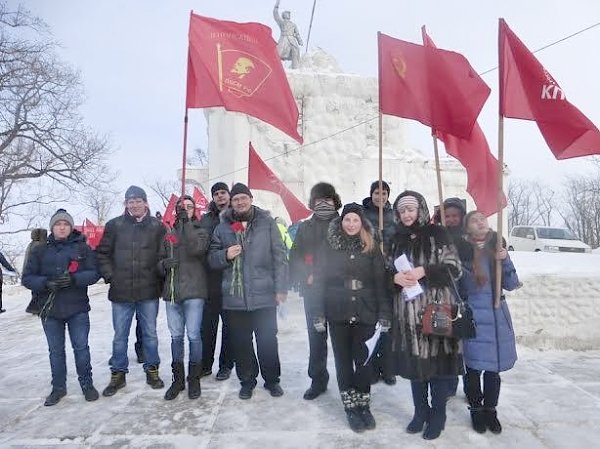 Коммунисты четырёх регионов Дальнего Востока отпраздновали 94-ю годовщину победы под Волочаевкой
