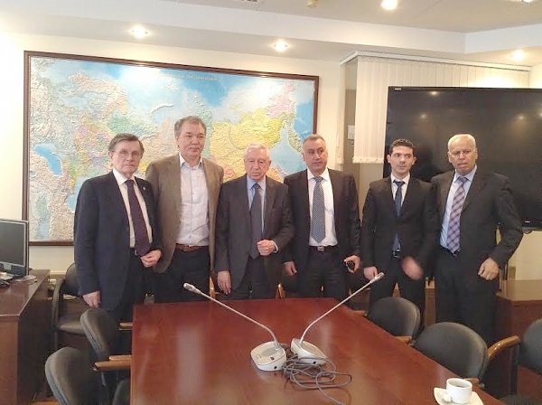 Л.И. Калашников встретился с Генеральным секретарем Демократического фронта освобождения Палестины (ДФОП) Наифом Хаватме
