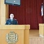 Симферопольских полицейских поздравили с наступающим Днем защитника Отечества