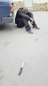 По «горячим следам» сотрудниками полиции в Гурзуфе задержан подозреваемый в разбое