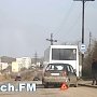 В Керчи столкнулись маршрутка и «Daewoo»