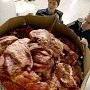 За неделю с Украины в Крым 97 раз пытались ввезти испорченное мясо