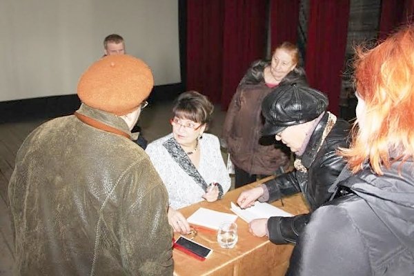 Саратовская область. О.Н. Алимова встретилась с жителями Красноармейского района