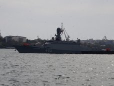 Новый ракетный корабль «Зеленый Дол» вернулся в Севастополь через 2 месяца