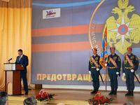 Михаил Шеремет поздравил сотрудников пожарной охраны Республики Крым