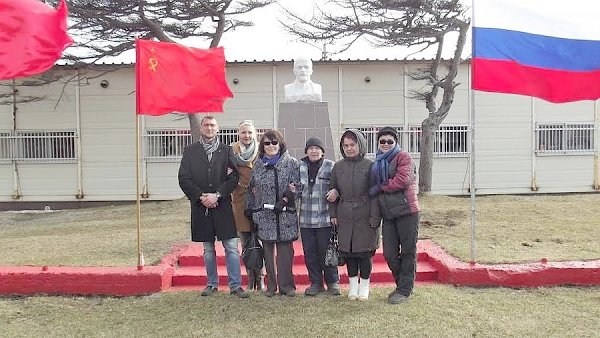 Сахалинская область. Памятник Ленину в Курильске реконструирован!