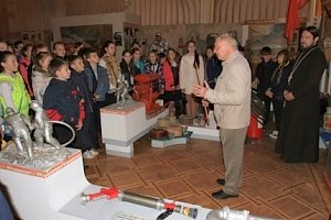 К 71-ой годовщине победы в Великой Отечественной Войне: урок истории в музее Пожарной охраны Крыма