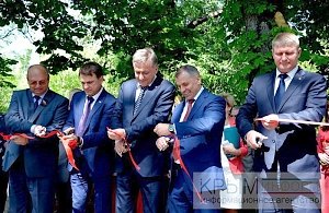 Подрядчик ремонта дорог в Симферополе вложил 13 млн руб в реконструкцию открытого сегодня сквера им. Высоцкого