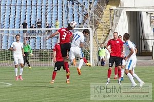 Симферопольцы победили ялтинцев в субботнем матче 26 тура чемпионата Премьер-лиги КФС
