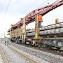 Крымские железнодорожники завершили капитальный ремонт пути на перегоне Краснопартизанская-Ефремовская