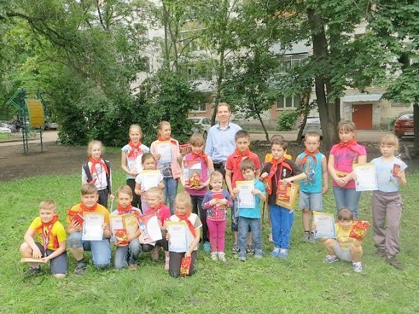 В Тамбове при поддержке КПРФ состоялась состоялась детская спортивная эстафета