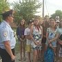 Полицейские Ленинского района посещают детские оздоровительные лагеря