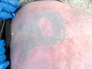 В затопленном карьере у Инкермана обнаружен труп с татуировкой