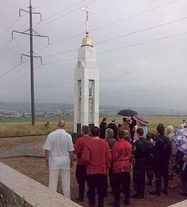В Феодосии отметили 5-летие побоища при установке поклонного креста