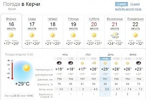 Аномальную жару прогнозируют в Крыму до конца августа
