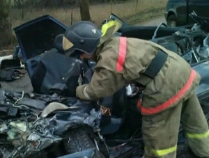 На трассе Феодосия – Керчь произошла крупная автомобильная авария