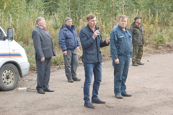 Комсомольцы посетили полевой лагерь Колледжа государственной и муниципальной службы Удмуртской Республики