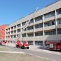 Тренировка по проведению спасательных работ и тушению пожара на здании МДЦ «Артек» прошла успешно