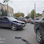 В Столице Крыма из-за двойного ДТП на время было парализовано движение транспорта на ул. Козлова
